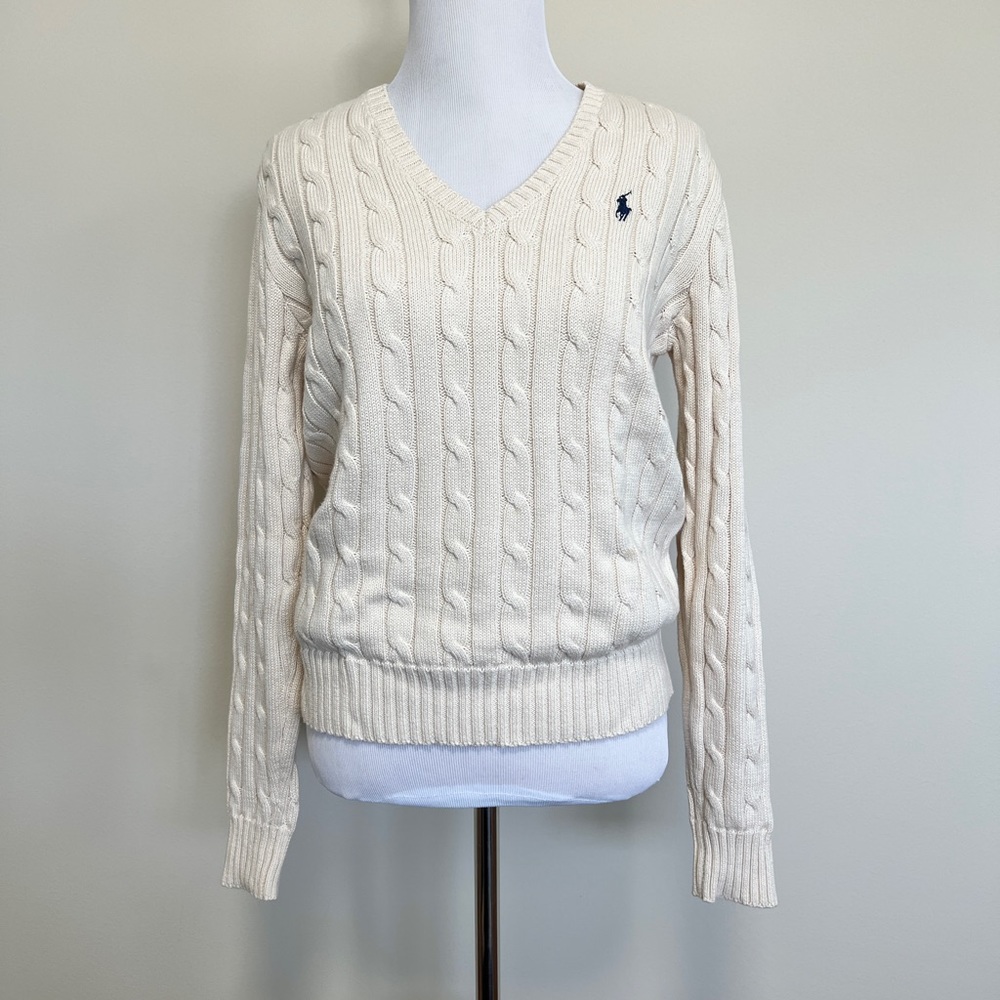 Polo V Neck Sweater